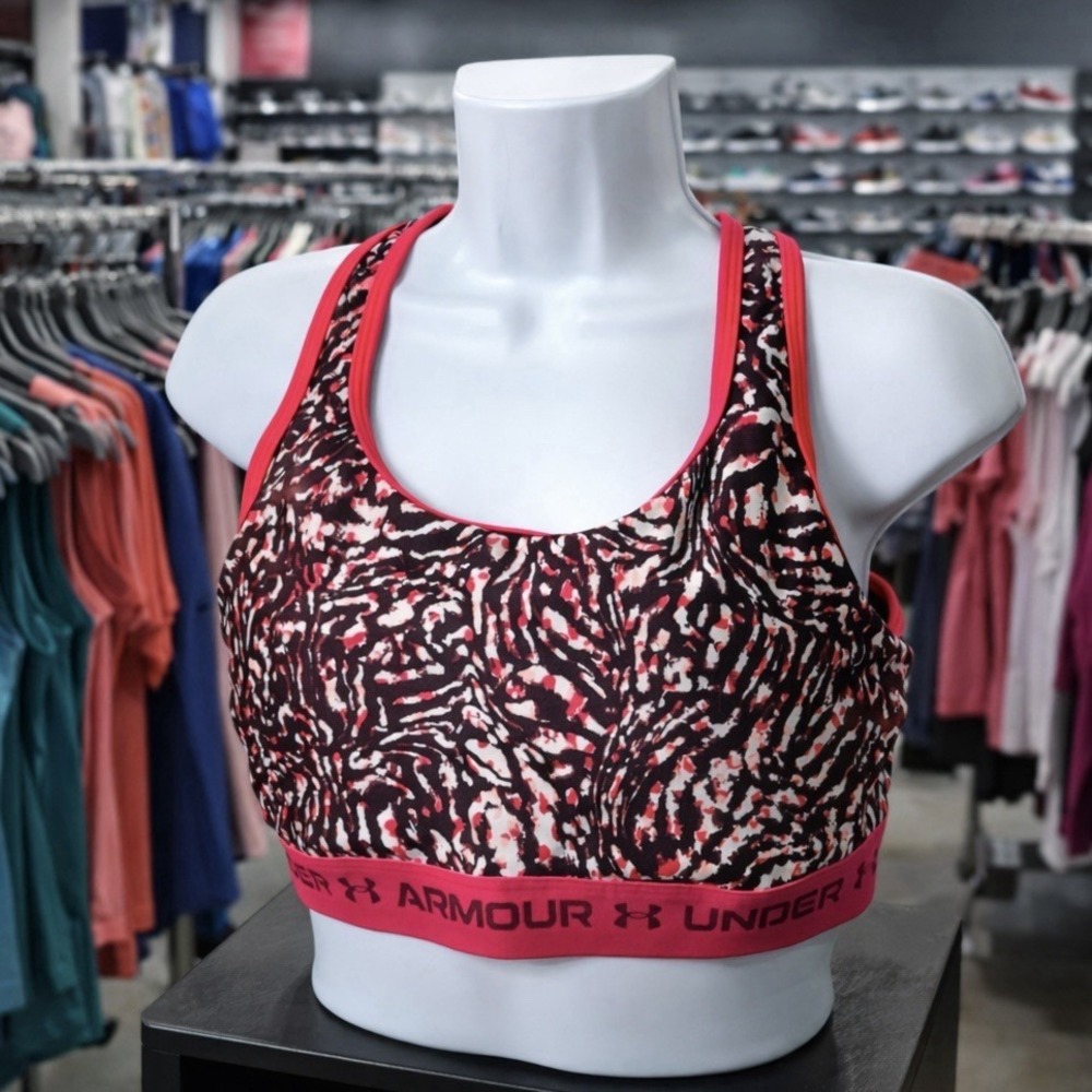 Under Armour Artsy Crossback Sports Bra Running Athletic Gym Outdoors‎ 1X